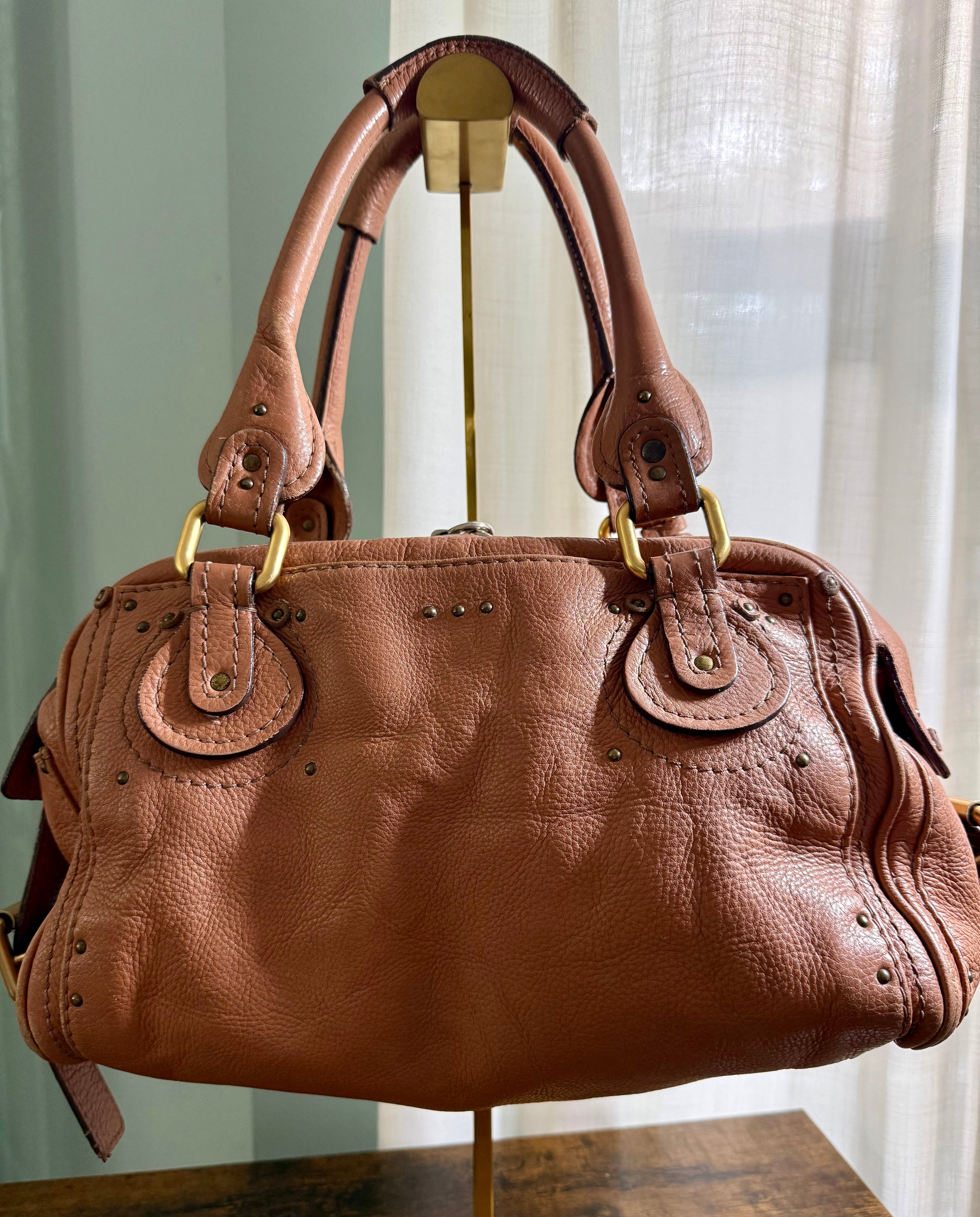 Chloé Paddington Large in Caramel