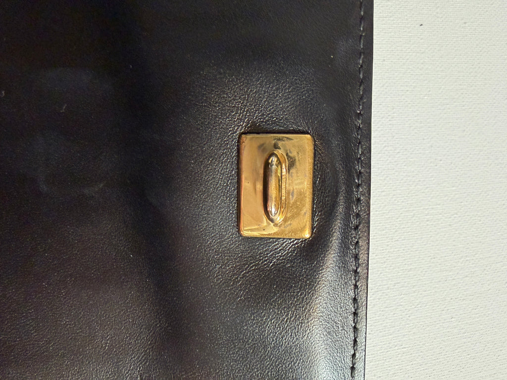 Ferragamo Quilted Leather Chain Shoulder Bag
