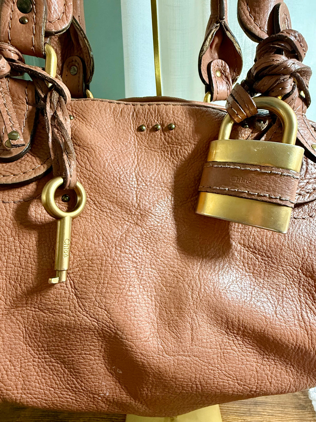 Chloé Paddington Large in Caramel