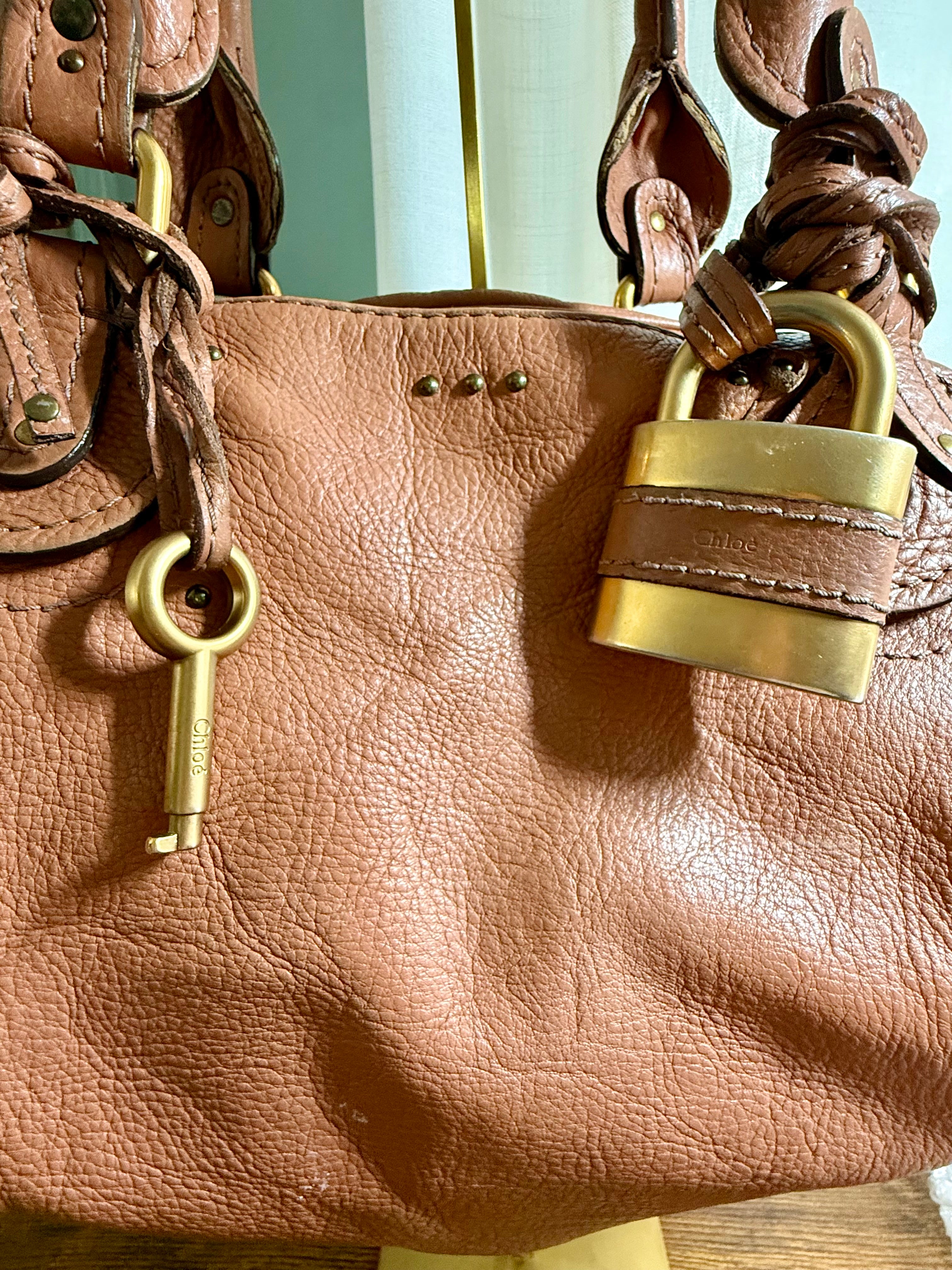 Chloé Paddington Large in Caramel