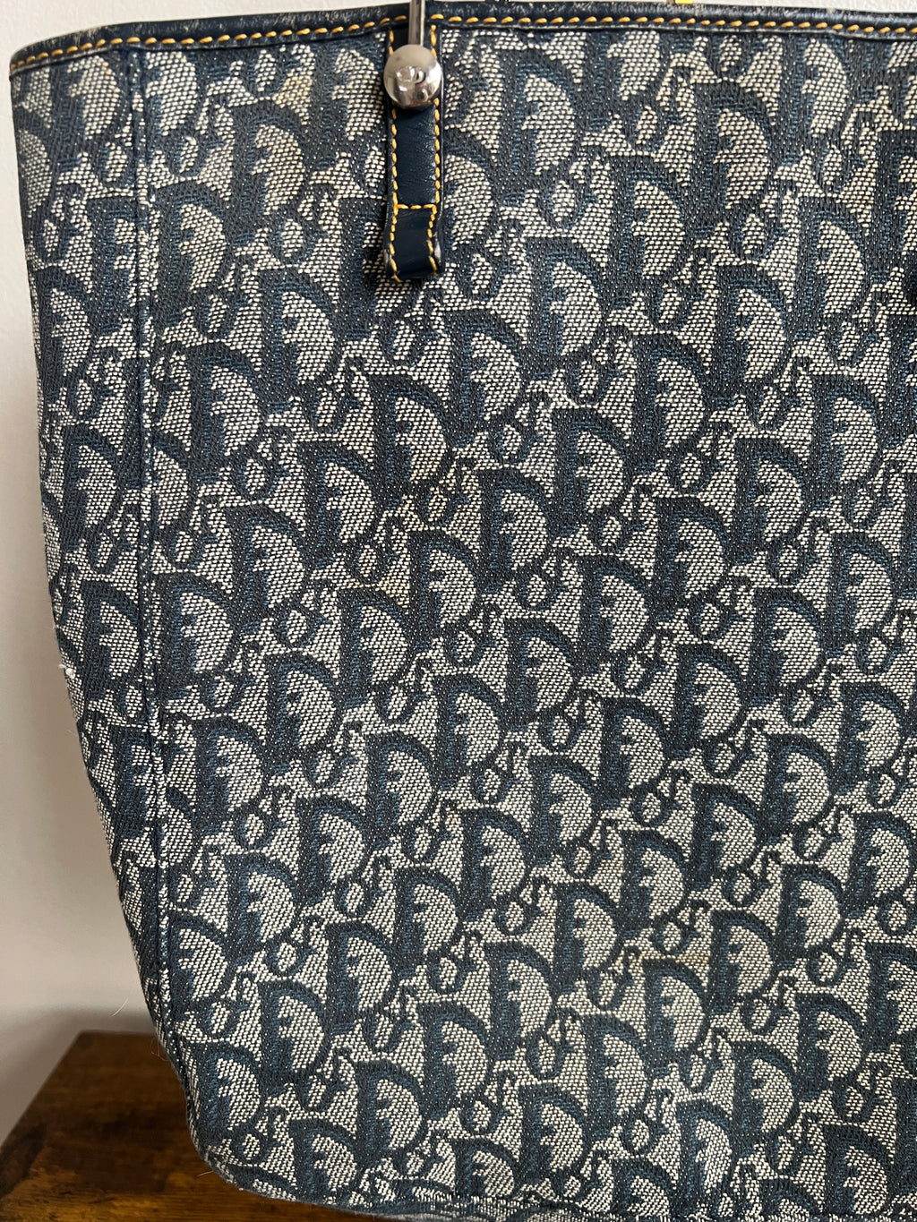 Christian Dior Oblique Canvas Tote