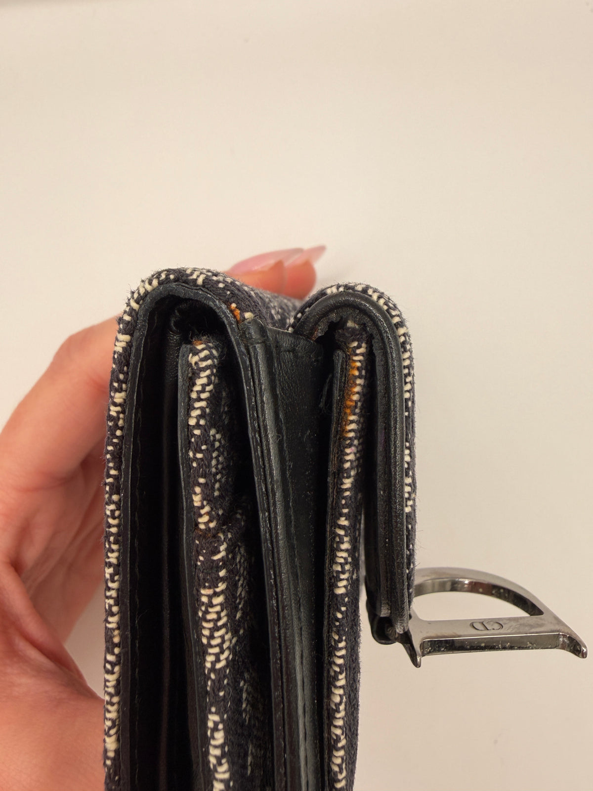 Christian Dior Saddle Trifold Wallet