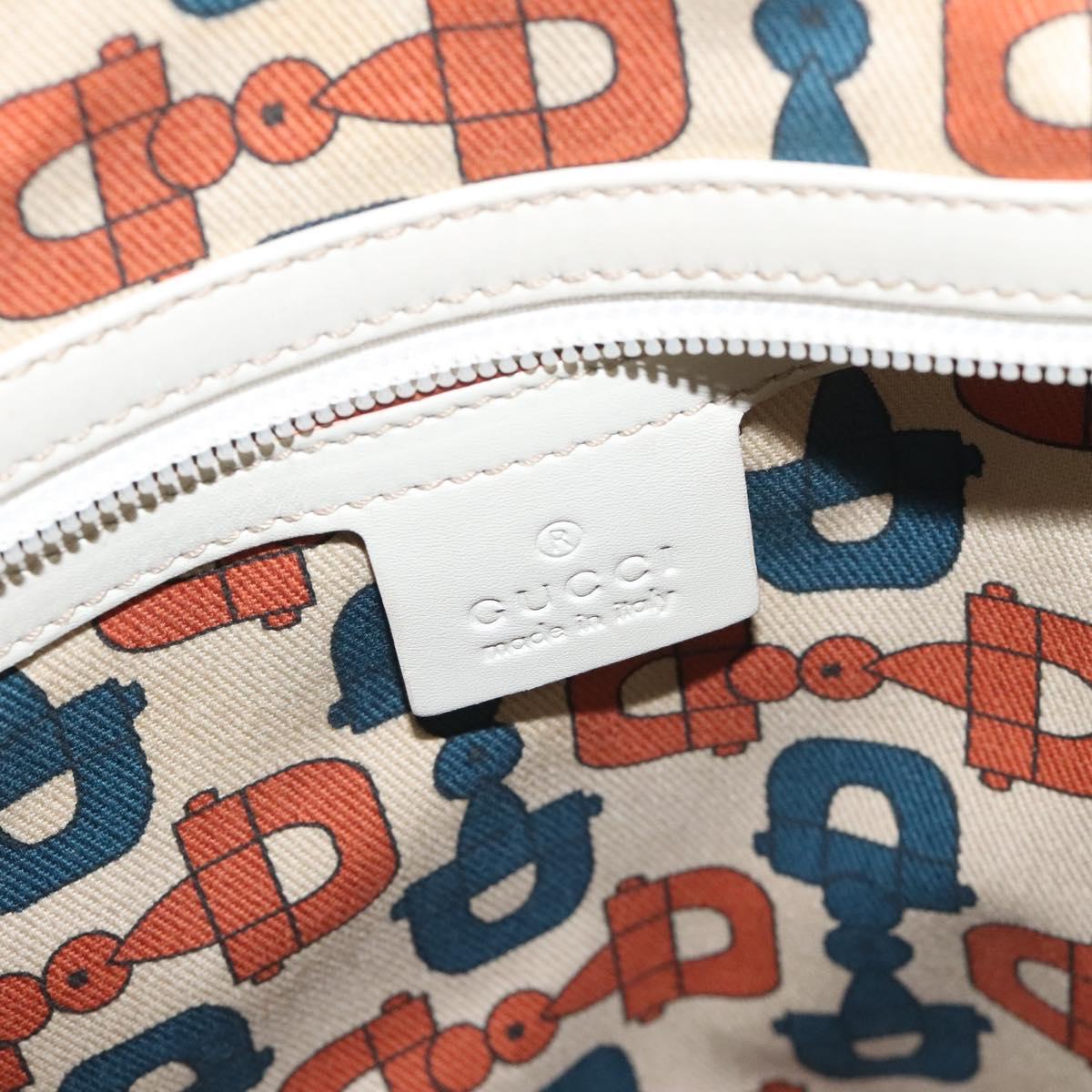 Gucci Guccissima White Leather Tote Bag