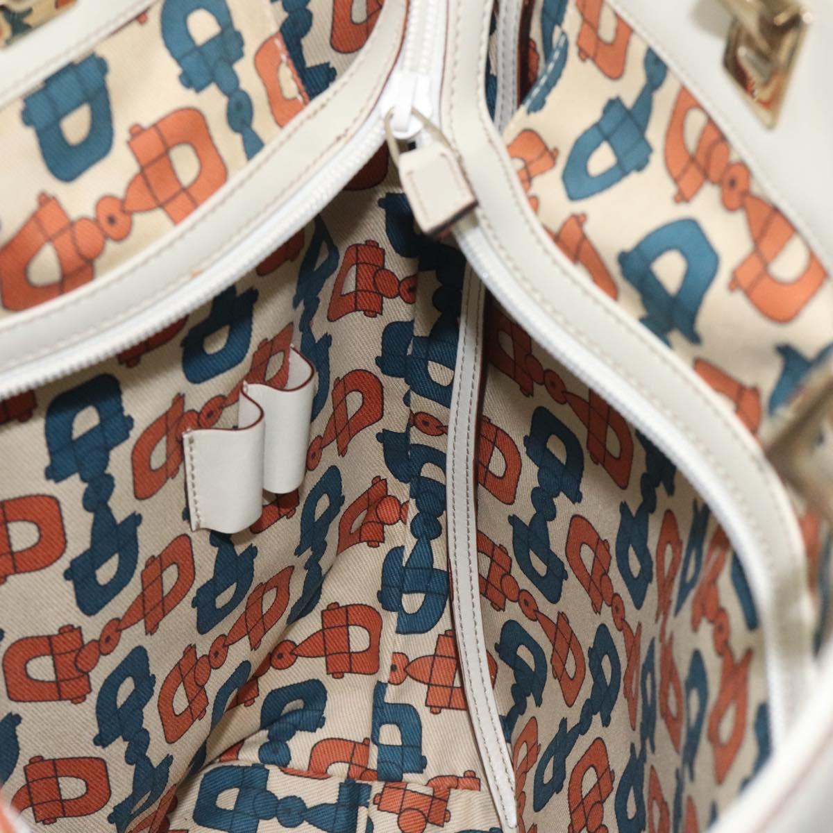 Gucci Guccissima White Leather Tote Bag