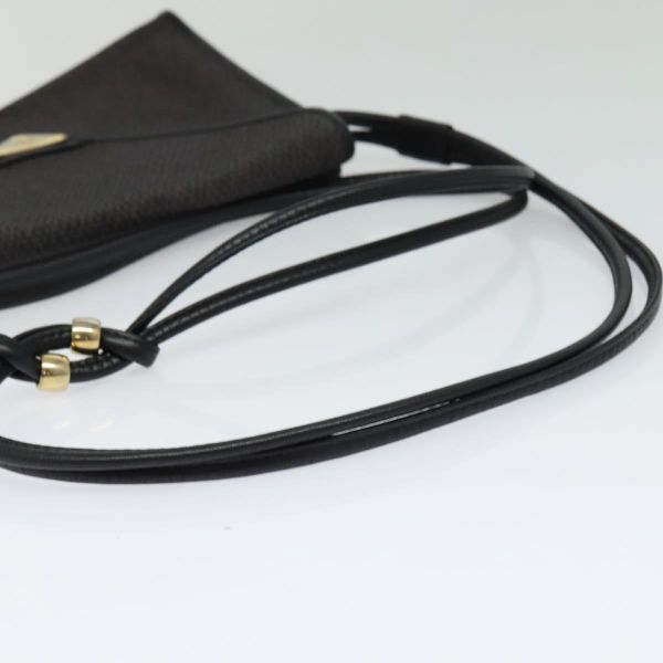 Vintage Yves Saint Laurent Monogram Triangle Plaque Crossbody