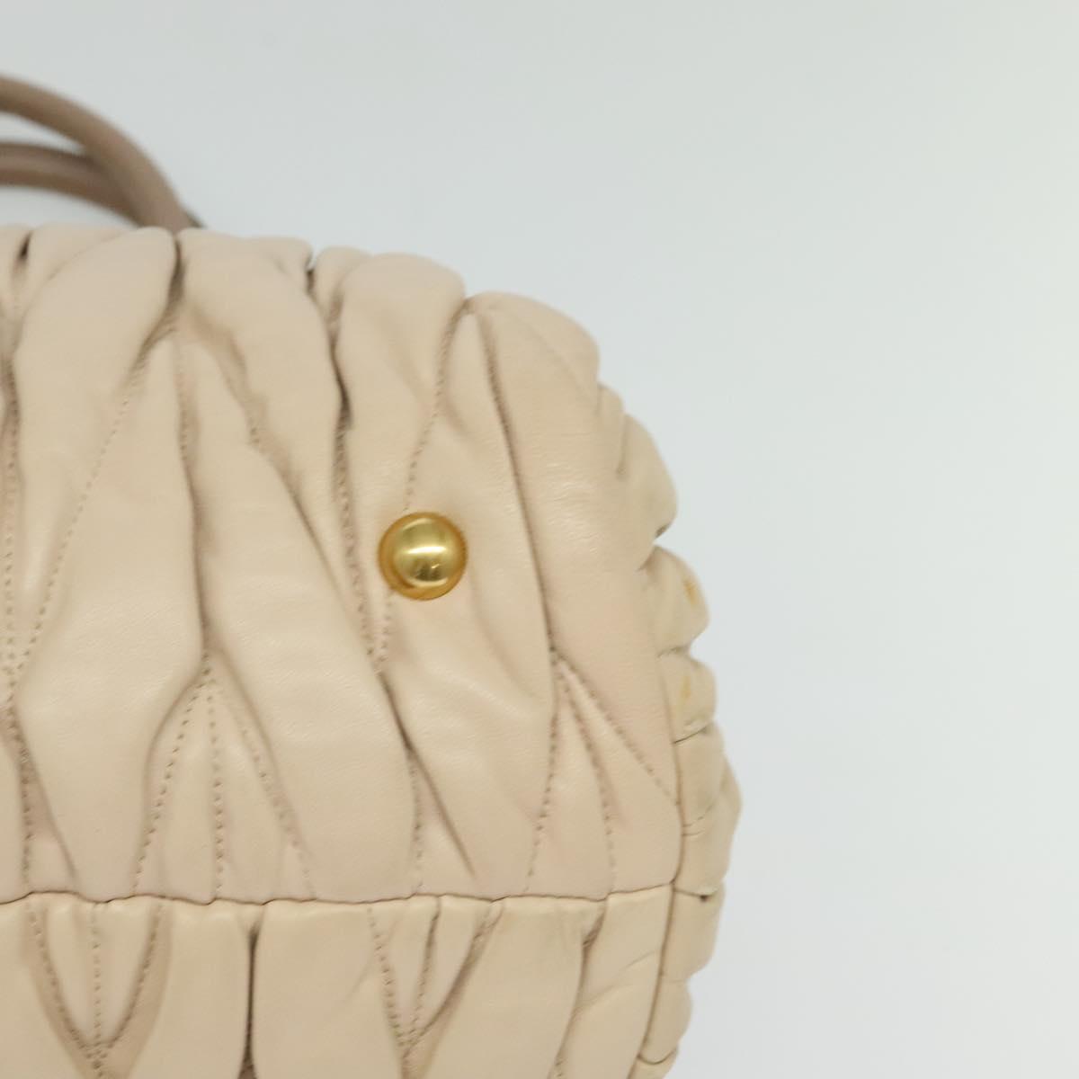 Miu Miu Matelassé Nappa Leather Satchel
