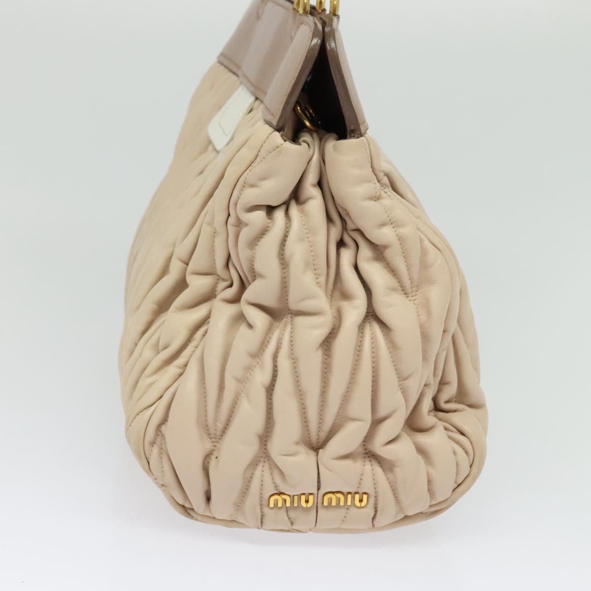 Miu Miu Matelassé Nappa Leather Satchel