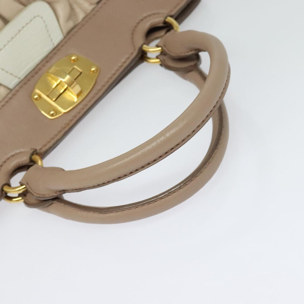 Miu Miu Matelassé Nappa Leather Satchel