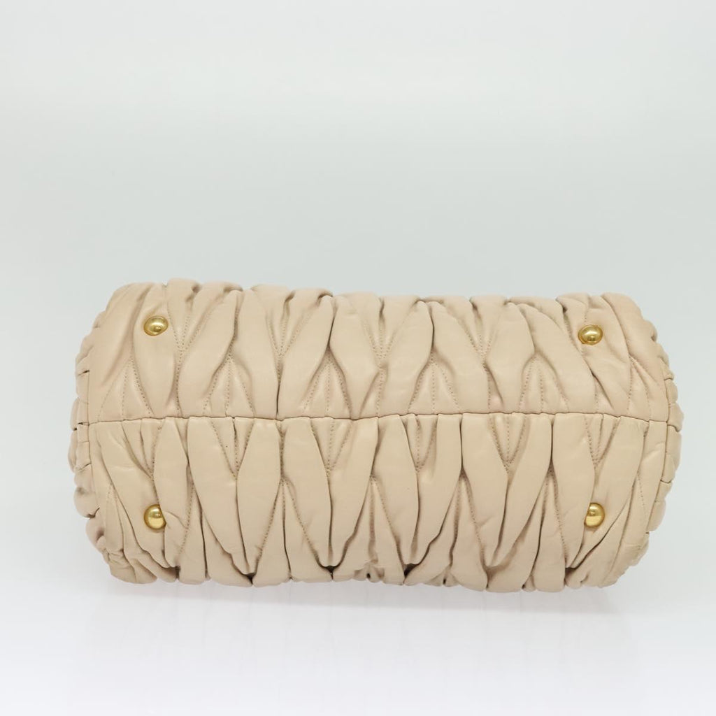Miu Miu Matelassé Nappa Leather Satchel