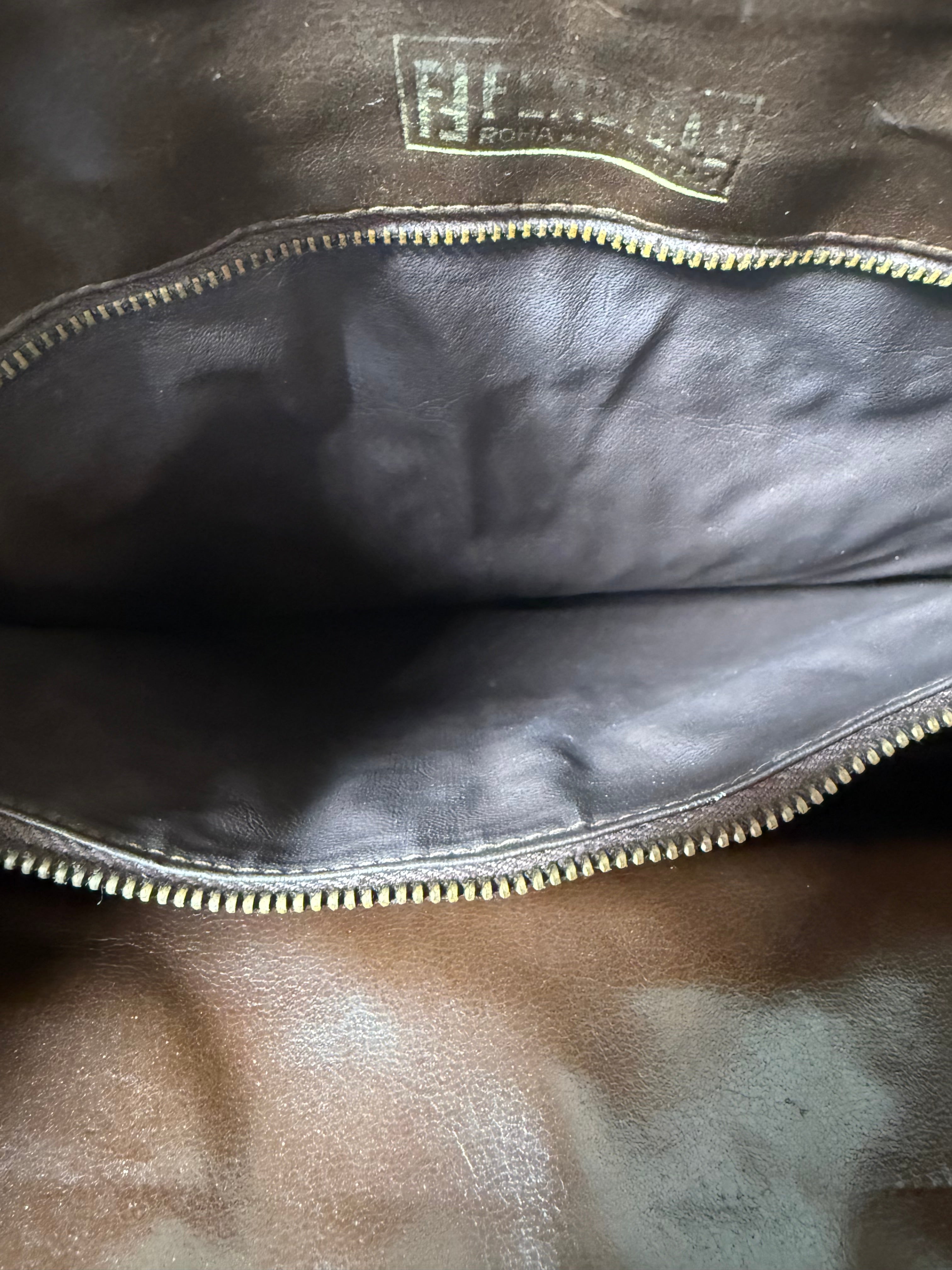 Fendi Zucca Canvas Tote – Brown FF Monogram