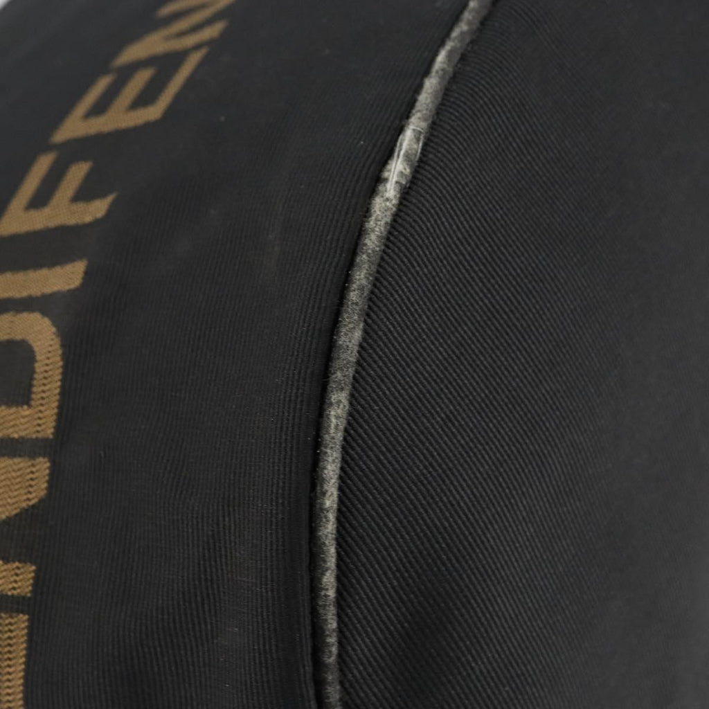 Fendi Roma Logo Canvas Bucket Tote | Made in Italy