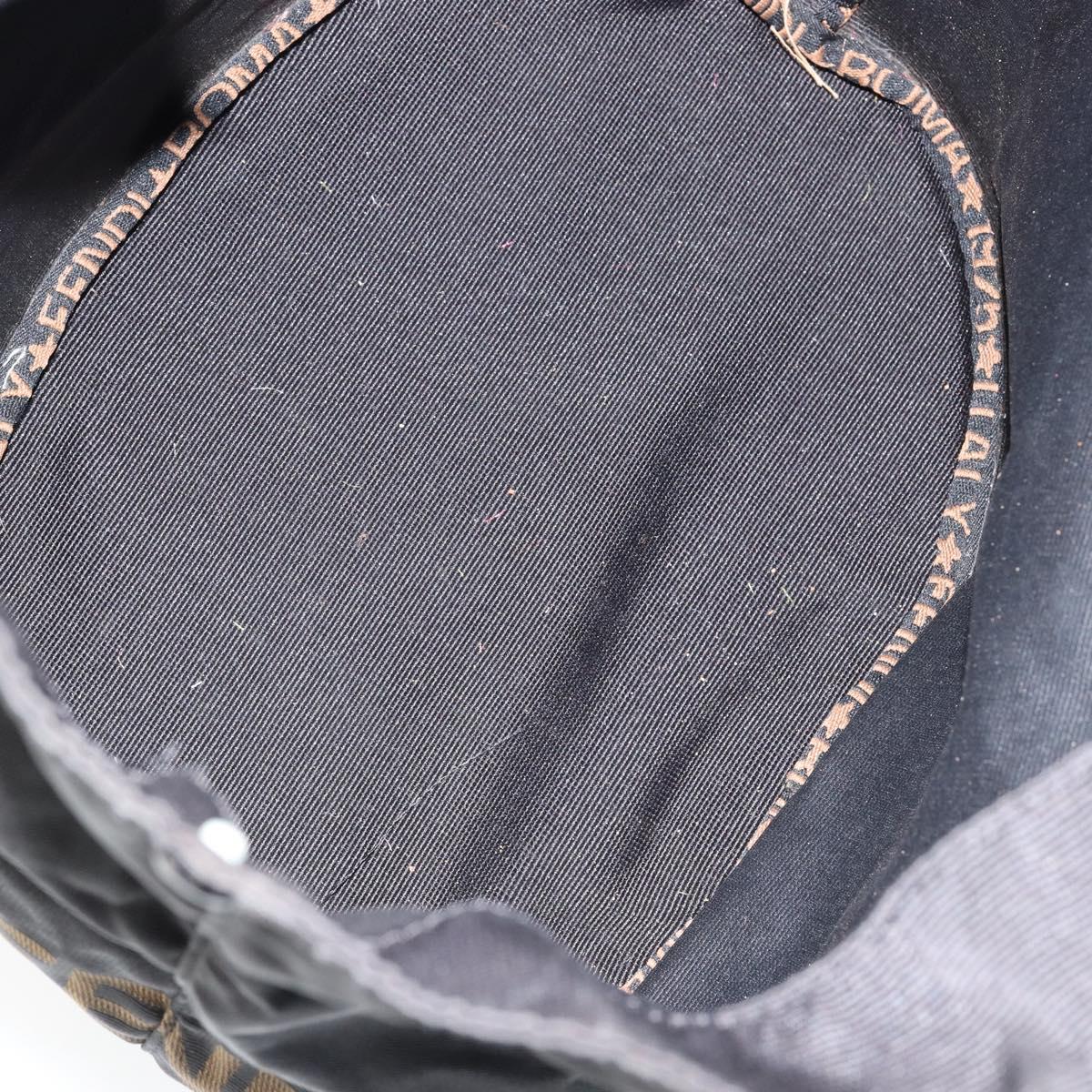 Fendi Roma Logo Canvas Bucket Tote | Made in Italy