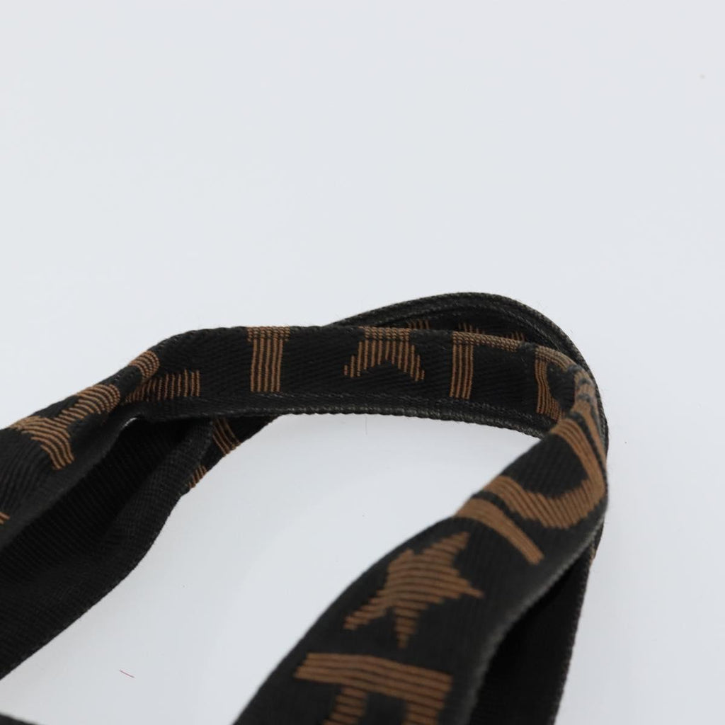 Fendi Roma Logo Canvas Bucket Tote | Made in Italy