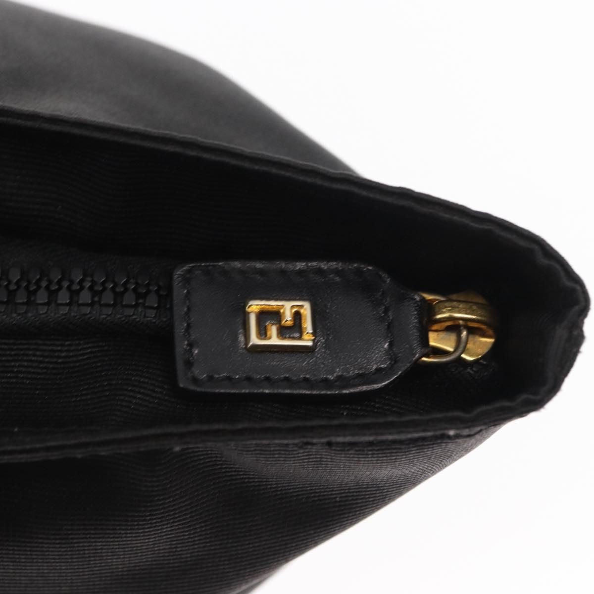 Fendi Nylon Logo Tote Bag Black