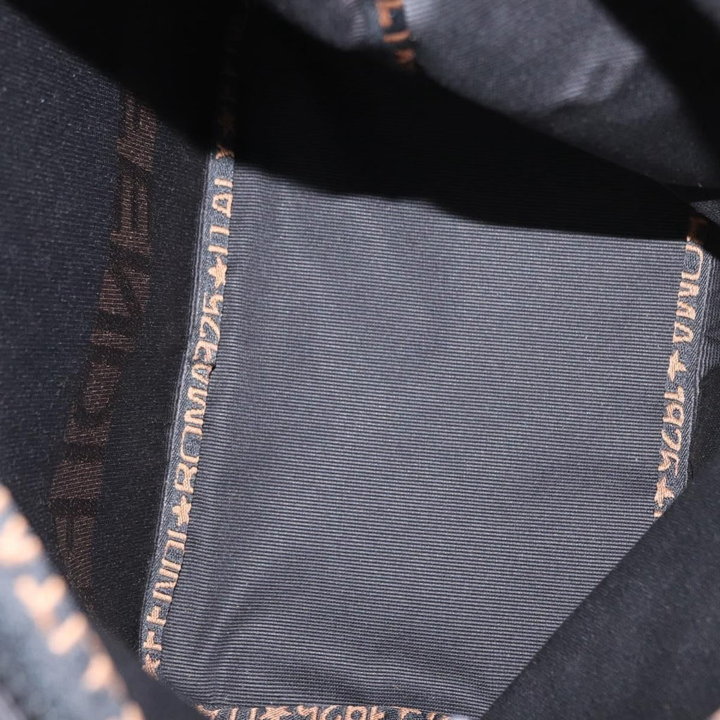 Fendi Nylon Logo Tote Bag Black