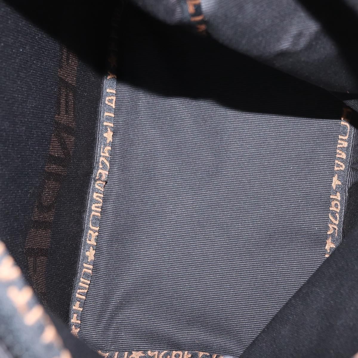 Fendi Nylon Logo Tote Bag Black