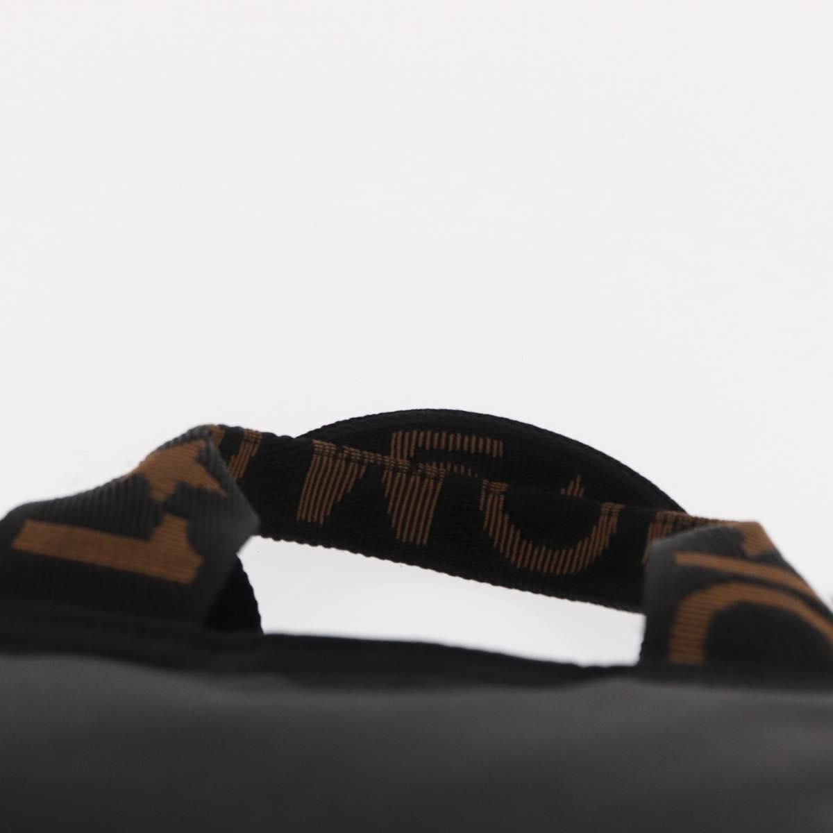 Fendi Nylon Logo Tote Bag Black