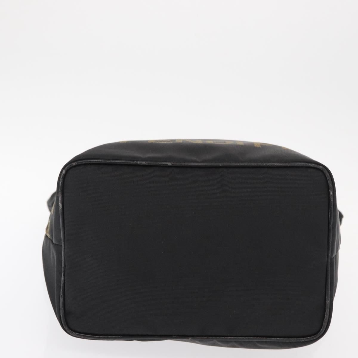 Fendi Nylon Logo Tote Bag Black