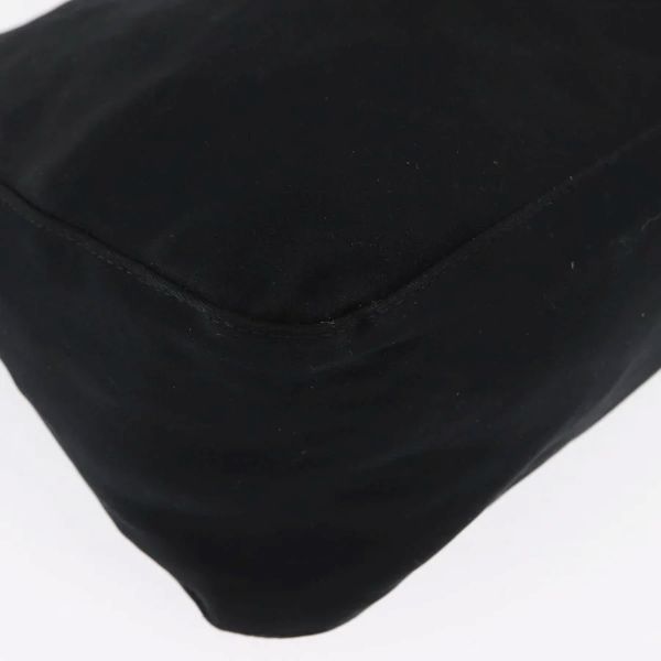 Fendi Black Nylon Mama Baguette Shoulder Bag