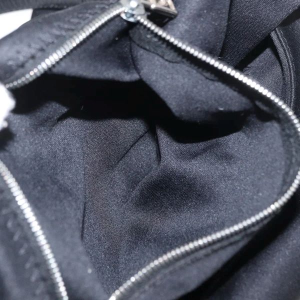 Fendi Black Nylon Mama Baguette Shoulder Bag