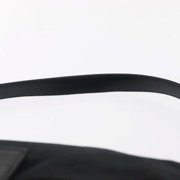 Fendi Black Nylon Mama Baguette Shoulder Bag