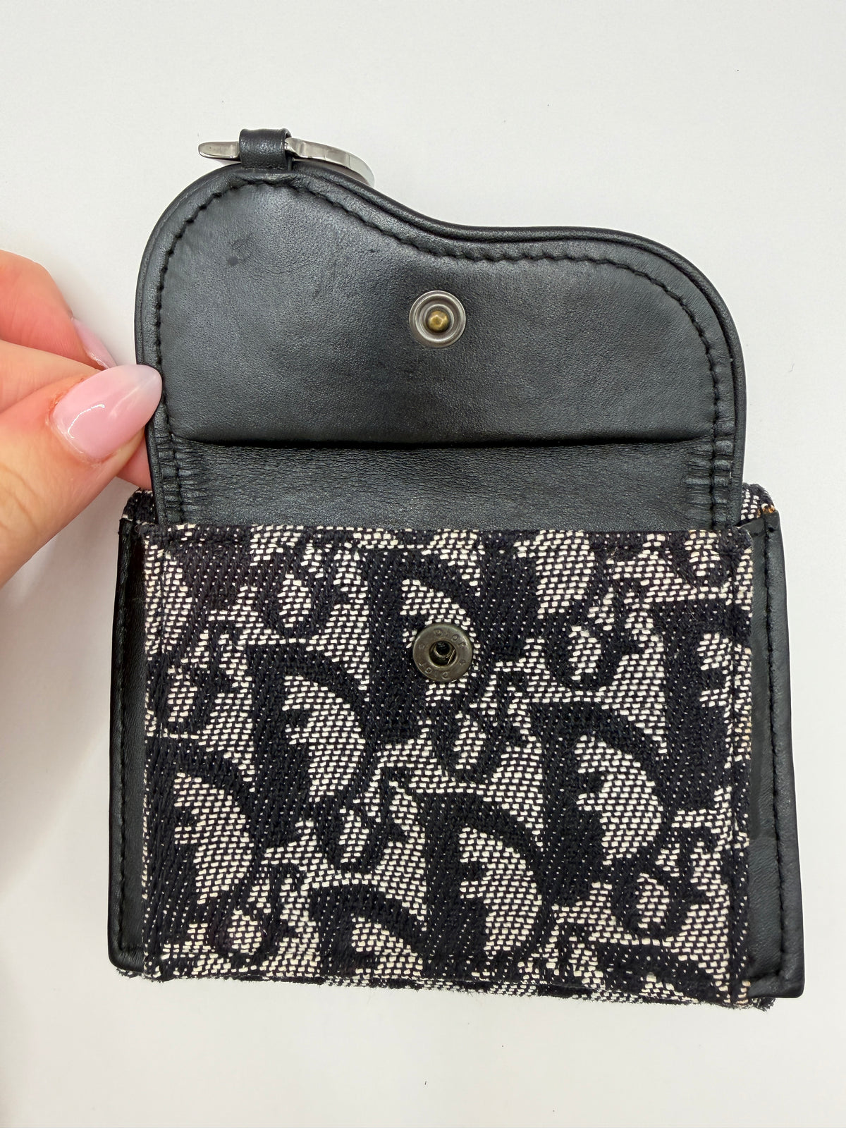 Christian Dior Saddle Trifold Wallet