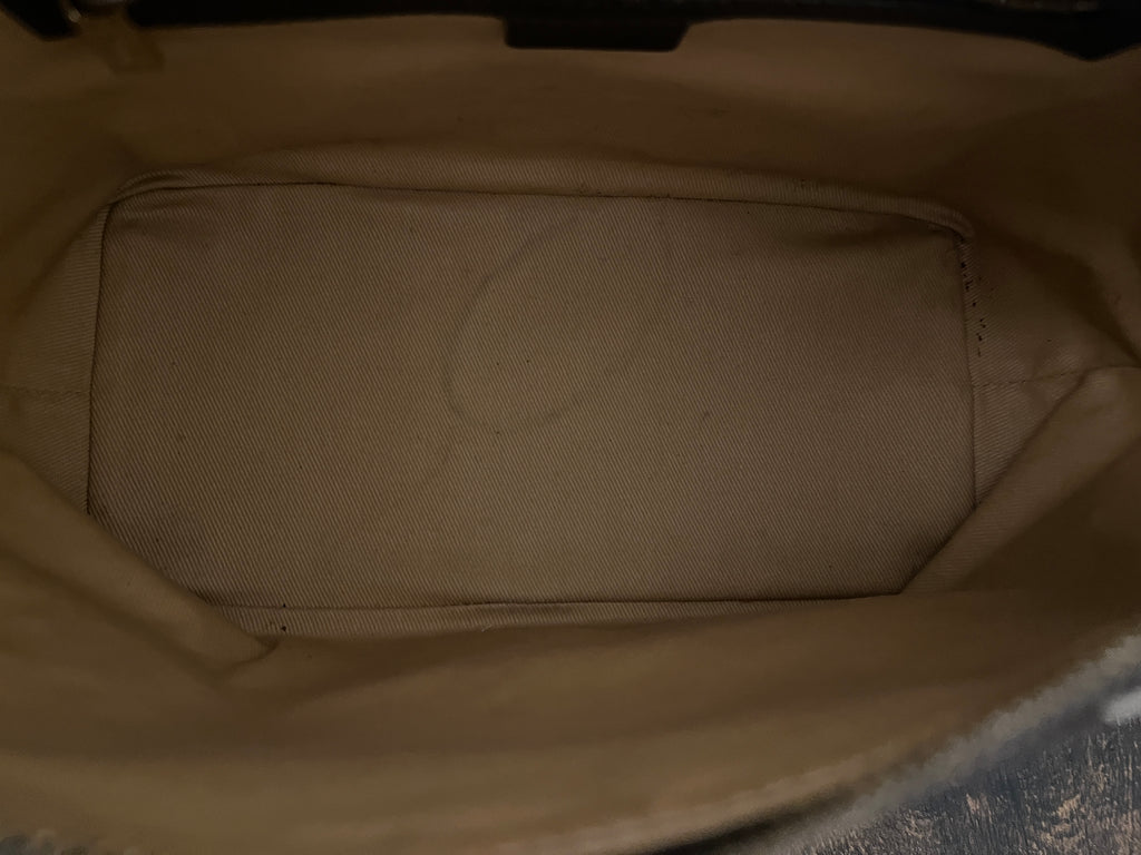 Celine Brown Macadam Canvas Pochette