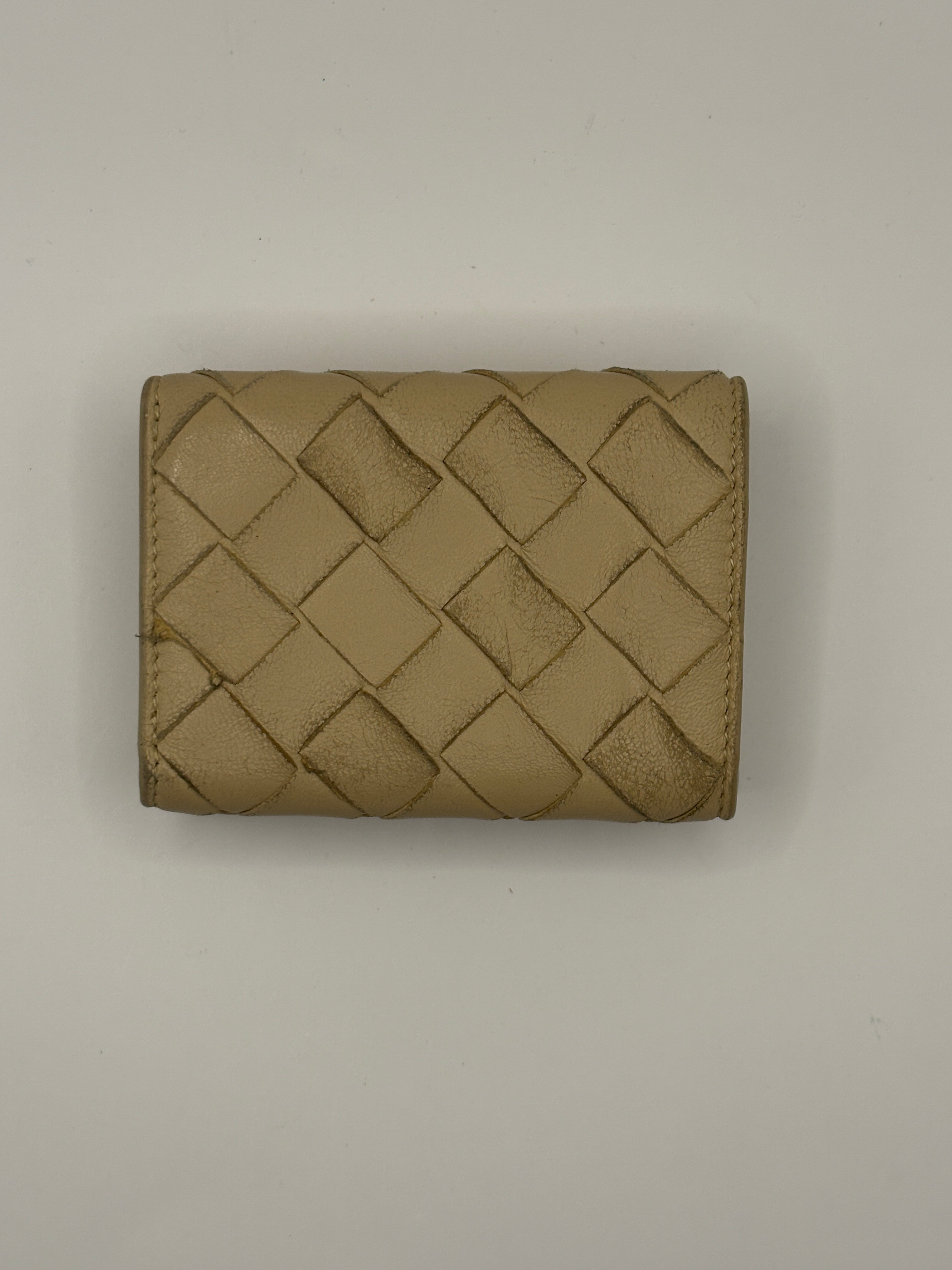 Bottega Veneta Intrecciato Leather Compact Wallet