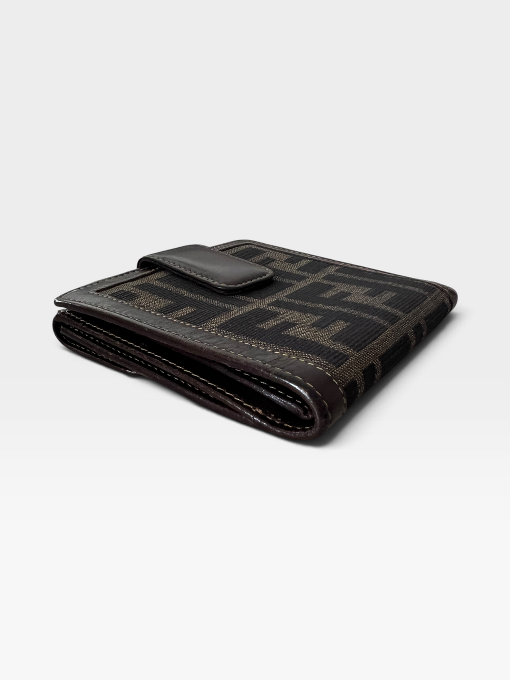 Fendi Zucca Canvas Bifold Wallet