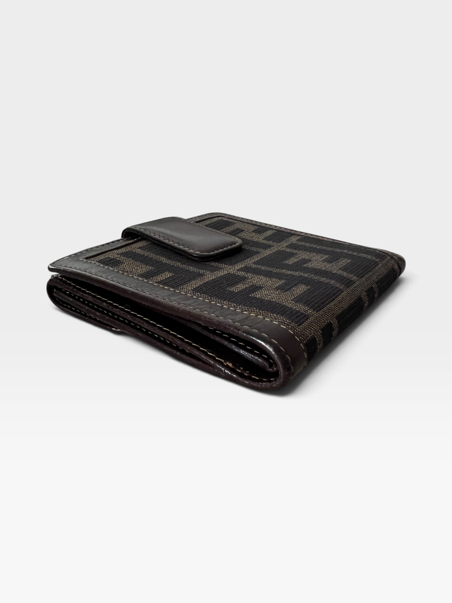 Fendi Zucca Canvas Bifold Wallet
