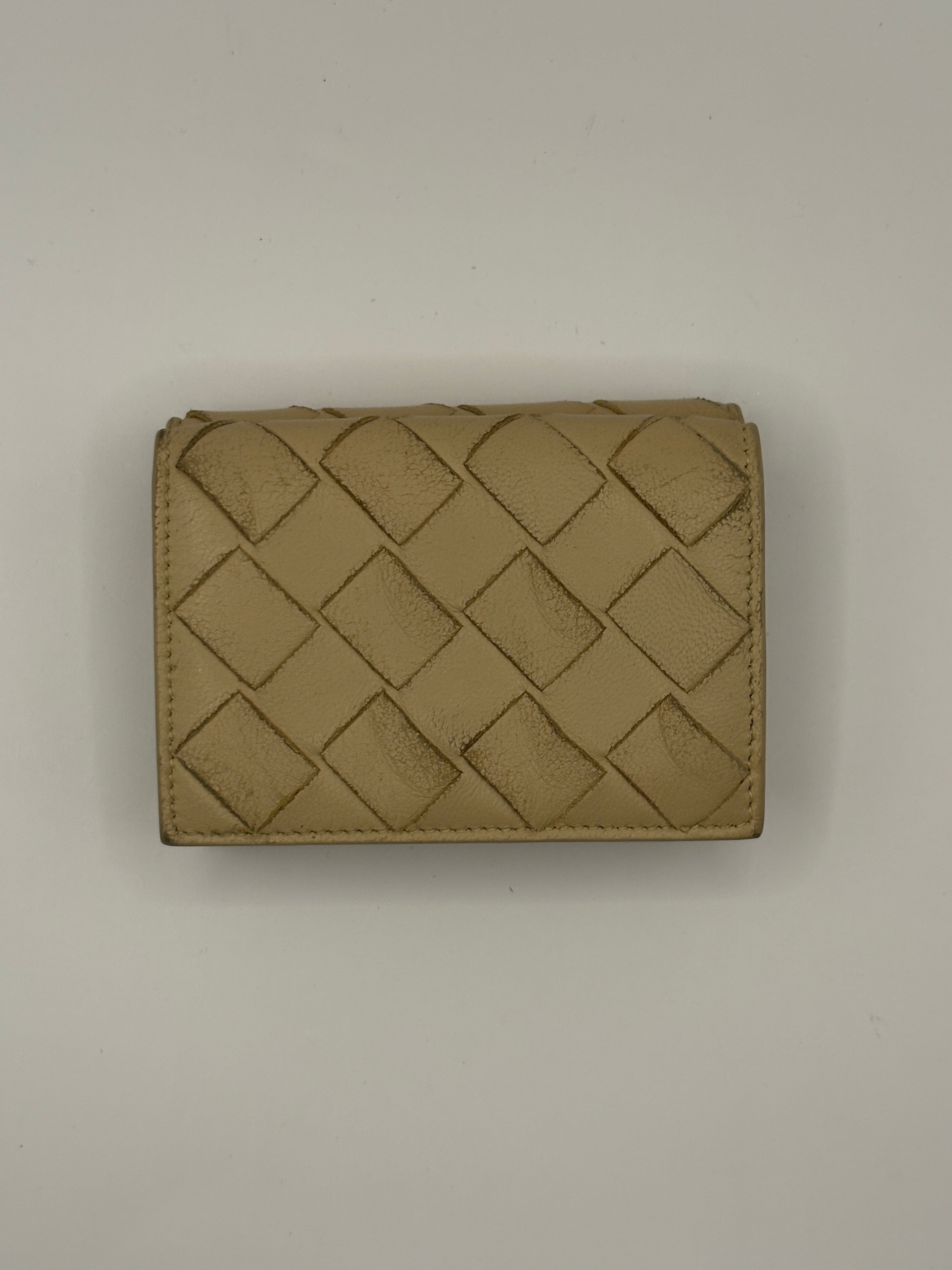 Bottega Veneta Intrecciato Leather Compact Wallet