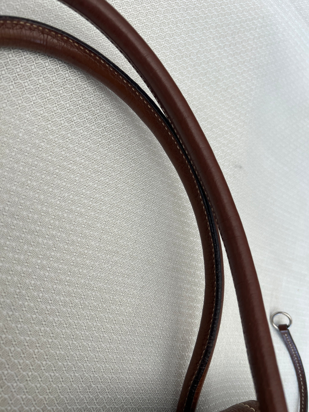 Prada Tessuto Shoulder Bag Brown/Beige