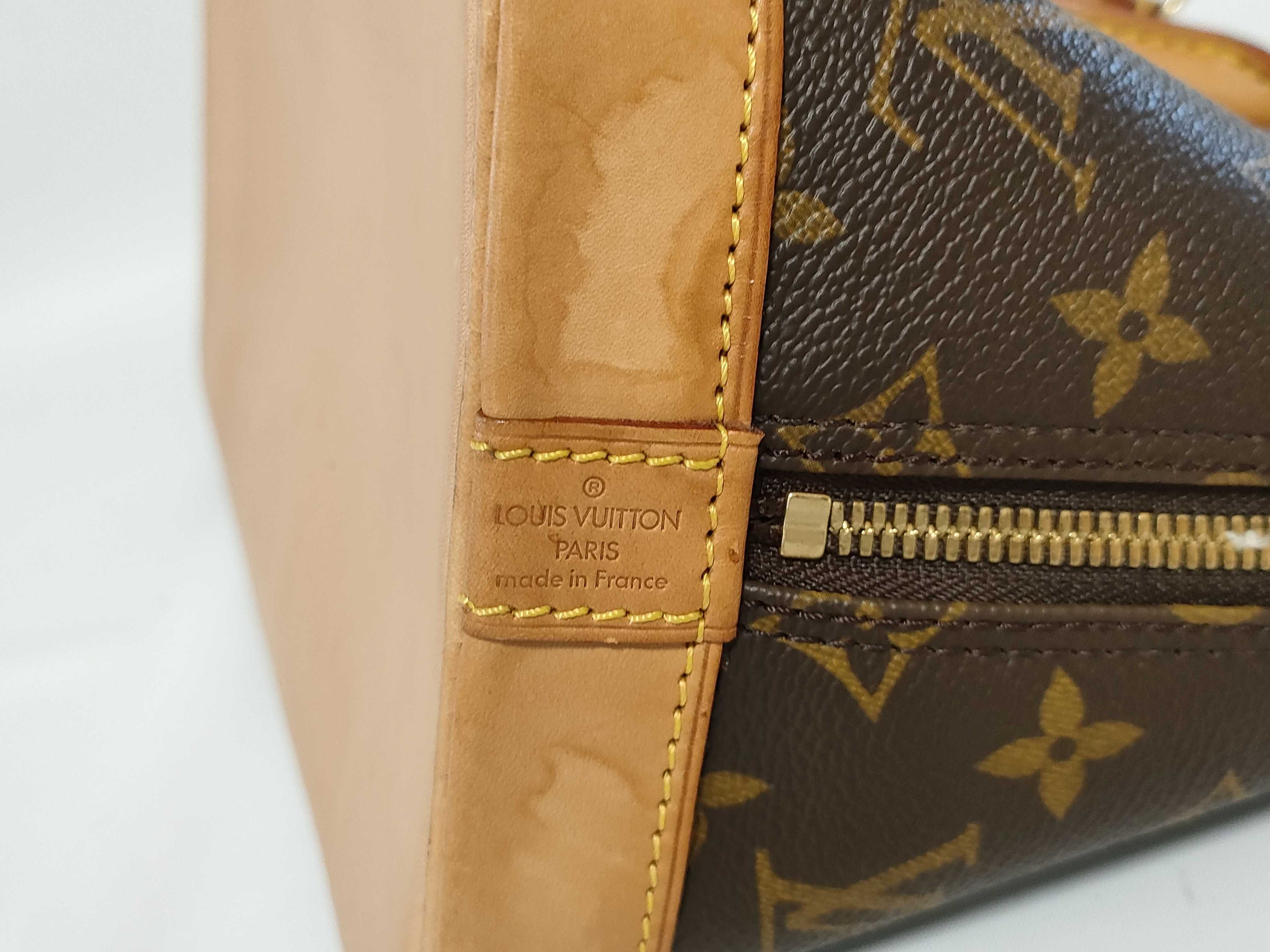 Louis Vuitton Alma MM Monogram Bag