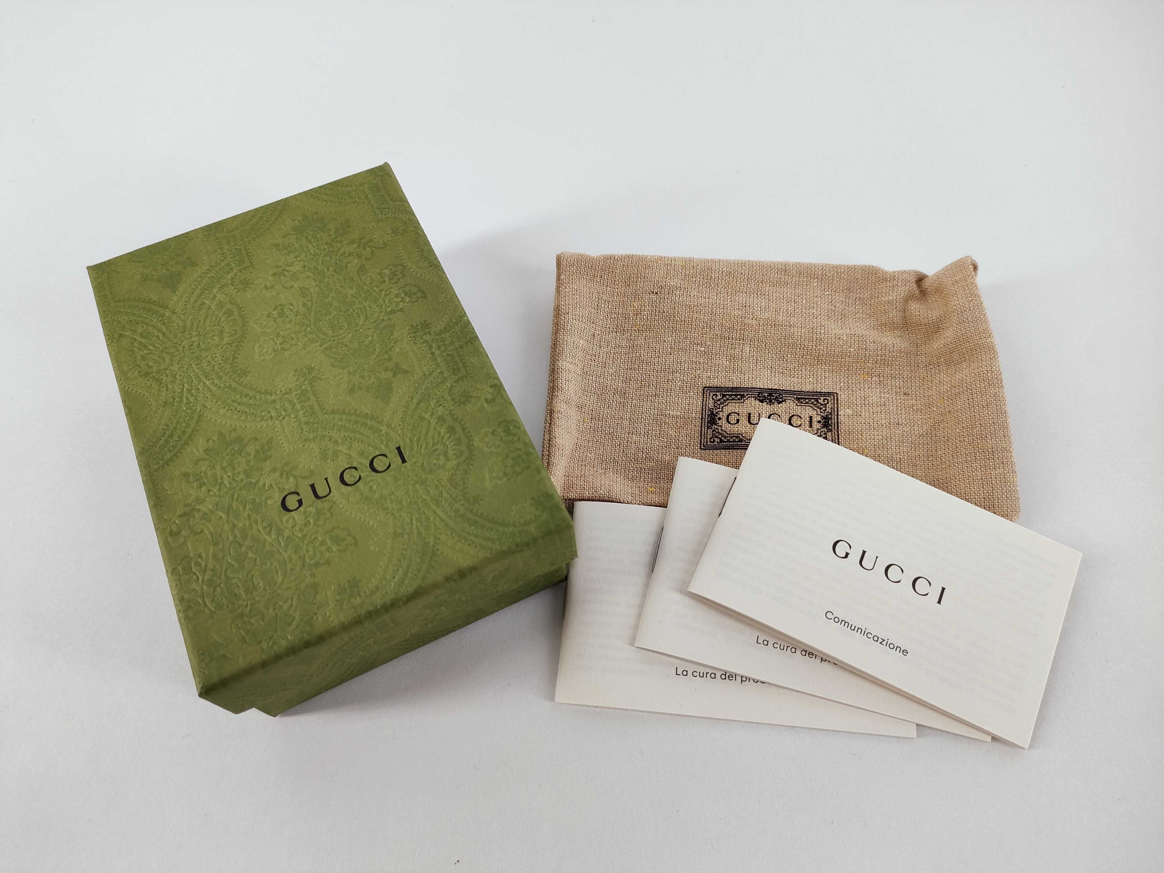 Gucci GG Supreme Kingsnake Print Card Case