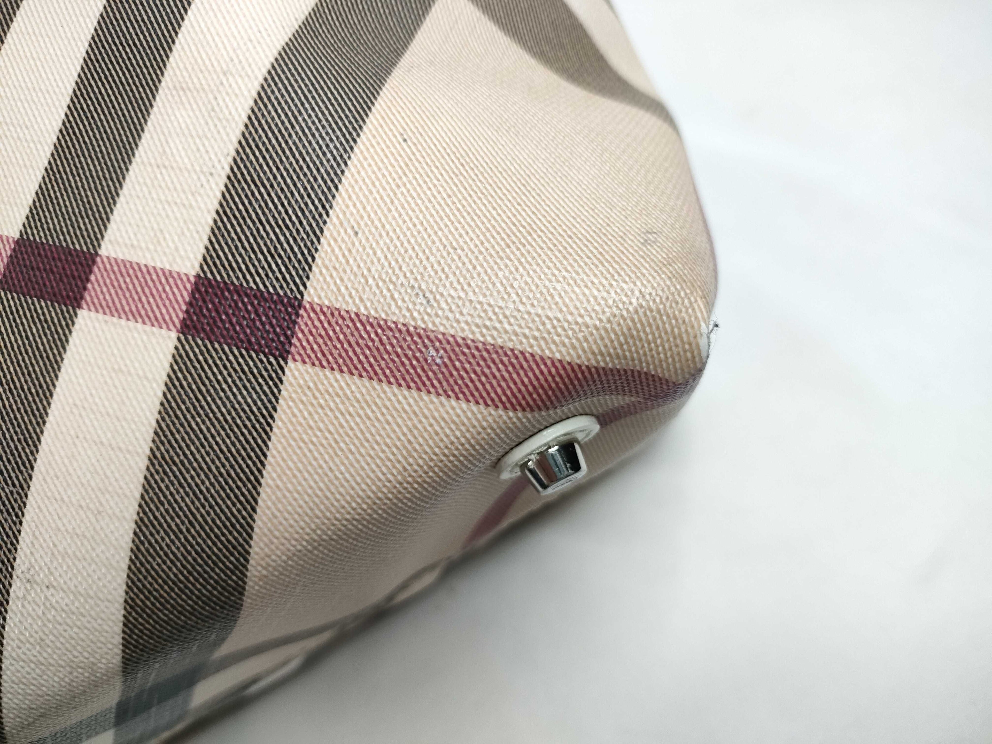 Burberry PVC Nova Check Tote Bag