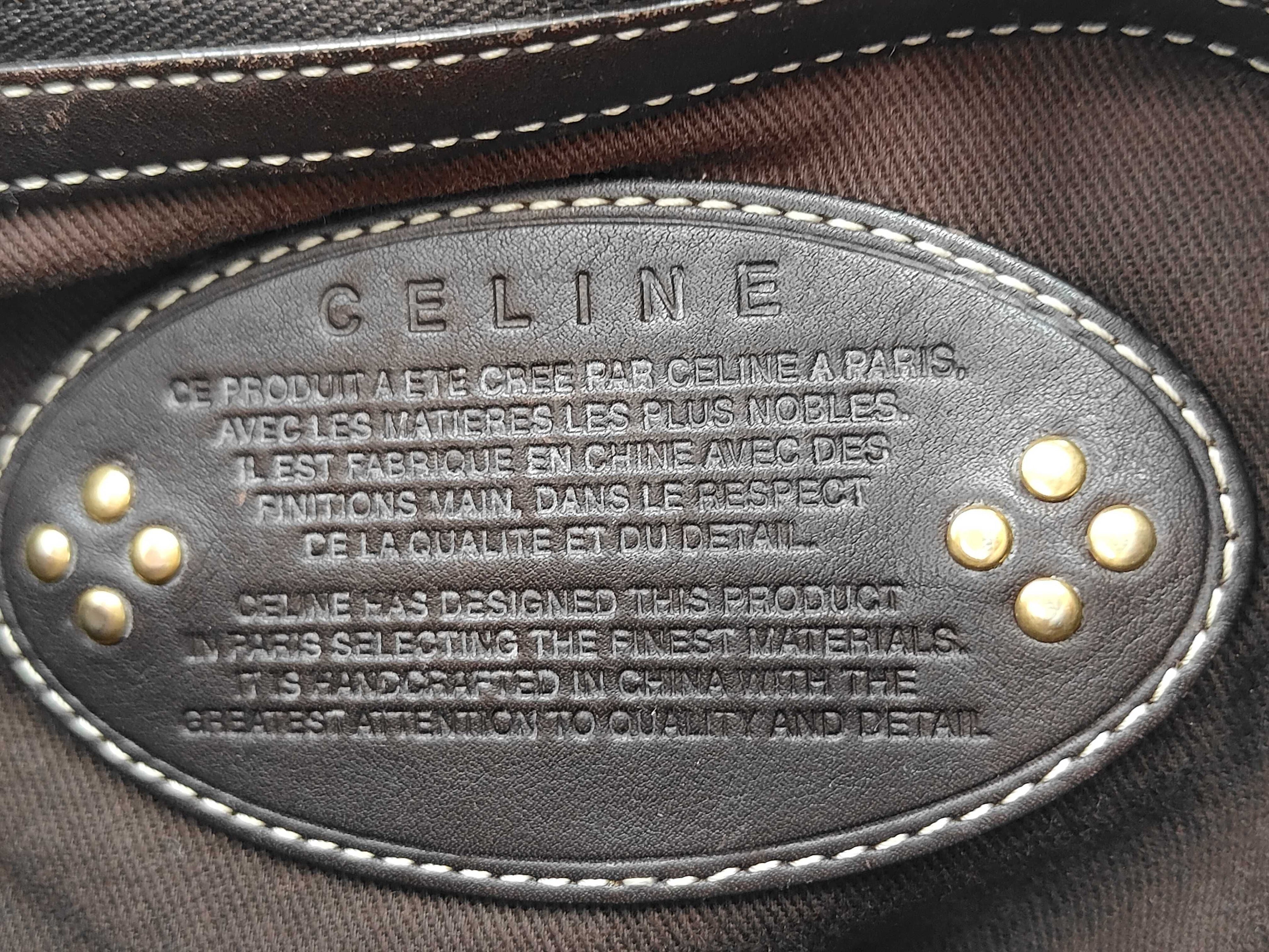 Céline "Boogie" Bag — Macadam Triomphe Jacquard Canvas