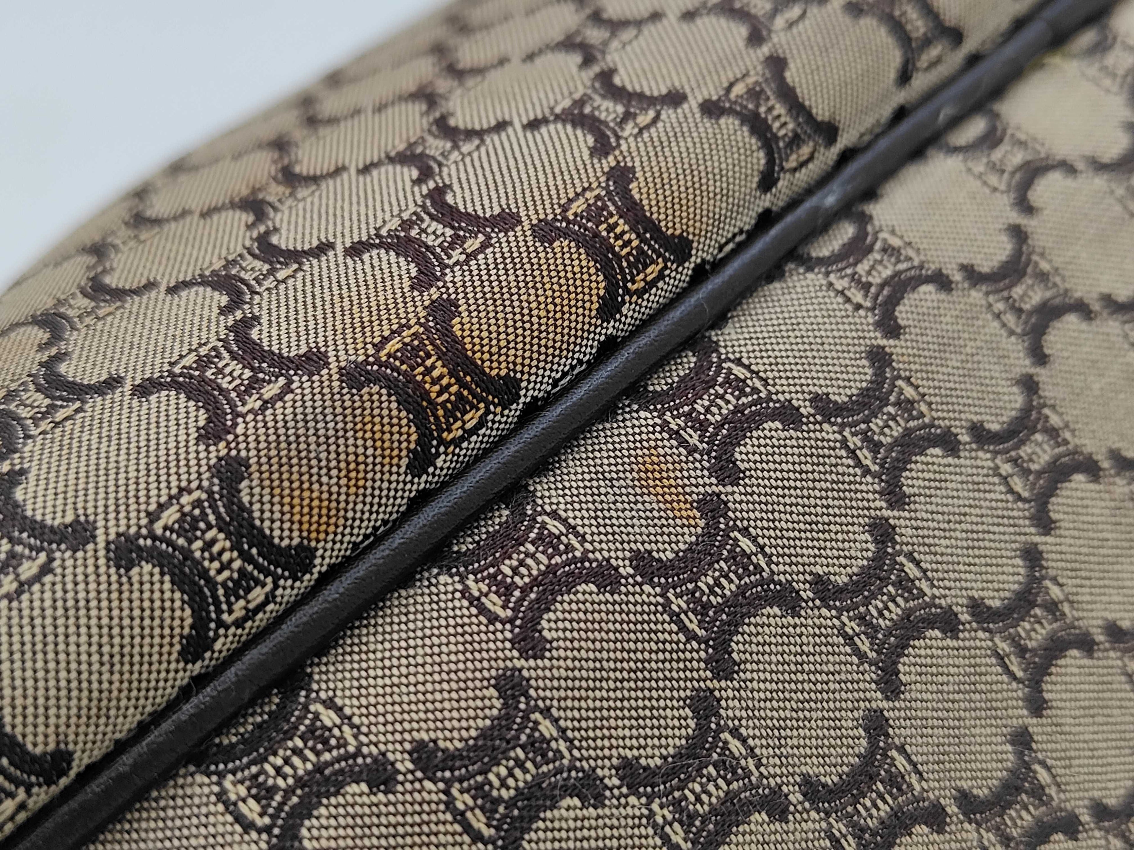 Céline "Boogie" Bag — Macadam Triomphe Jacquard Canvas