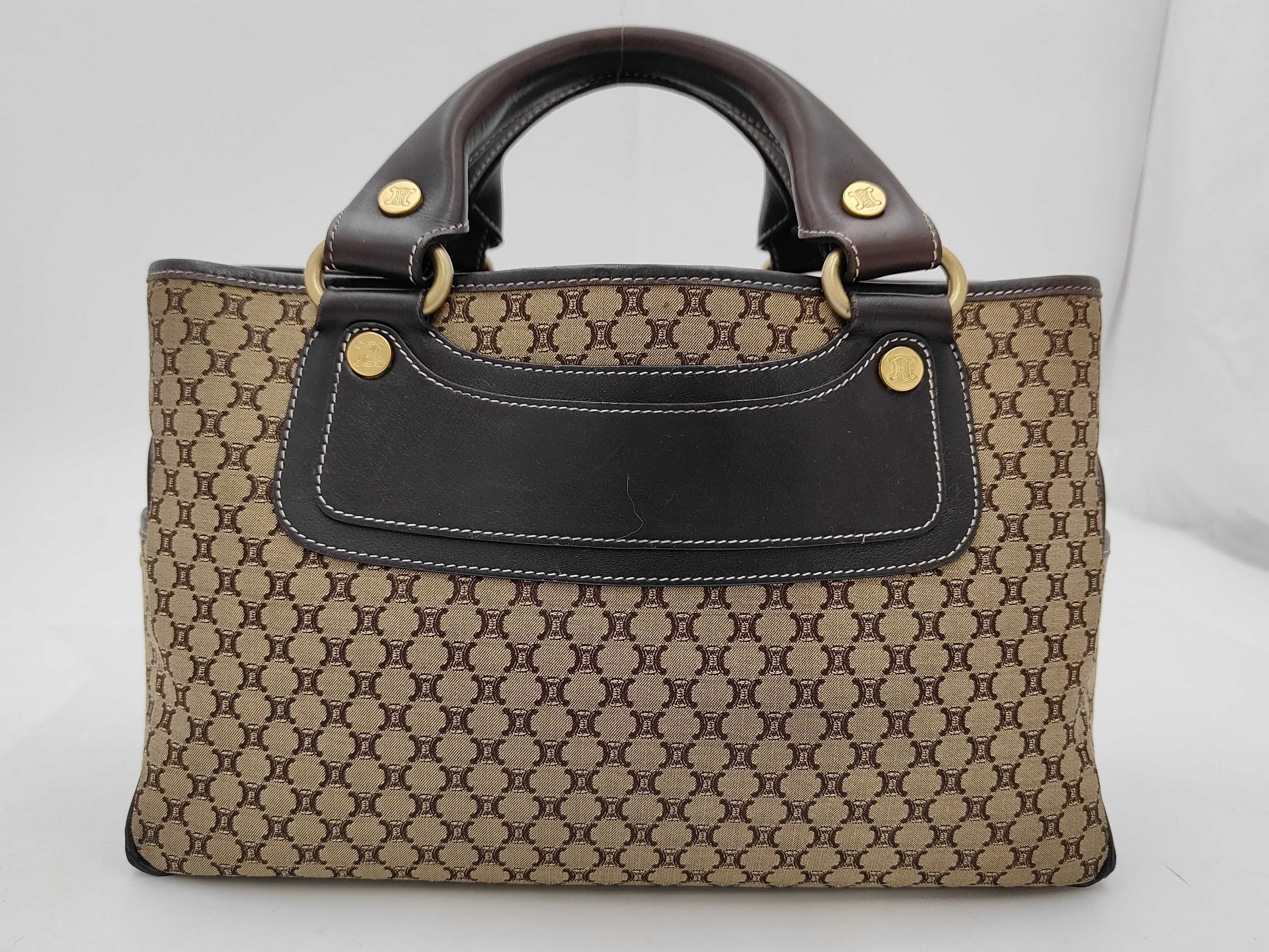 Céline "Boogie" Bag — Macadam Triomphe Jacquard Canvas