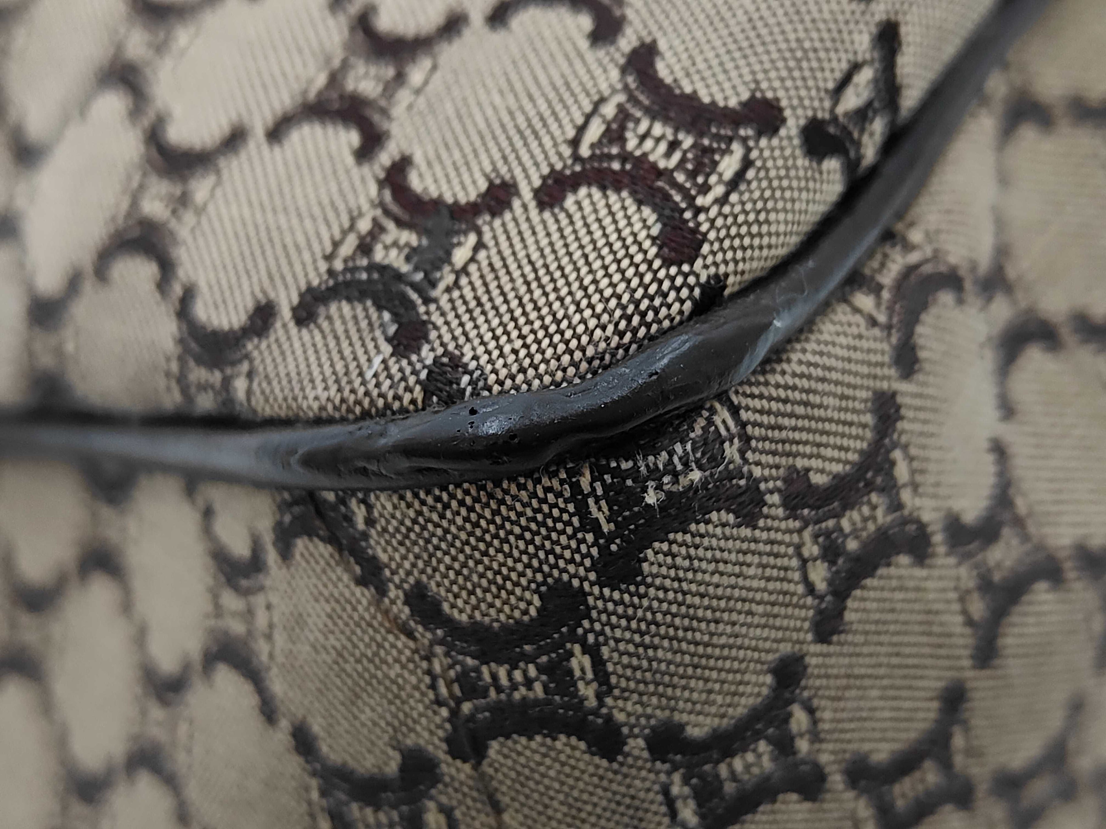 Céline "Boogie" Bag — Macadam Triomphe Jacquard Canvas