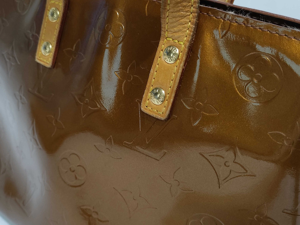 LV Monogram Vernis Reade PM — Bronze
