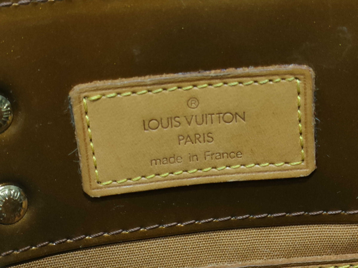 LV Monogram Vernis Reade PM — Bronze