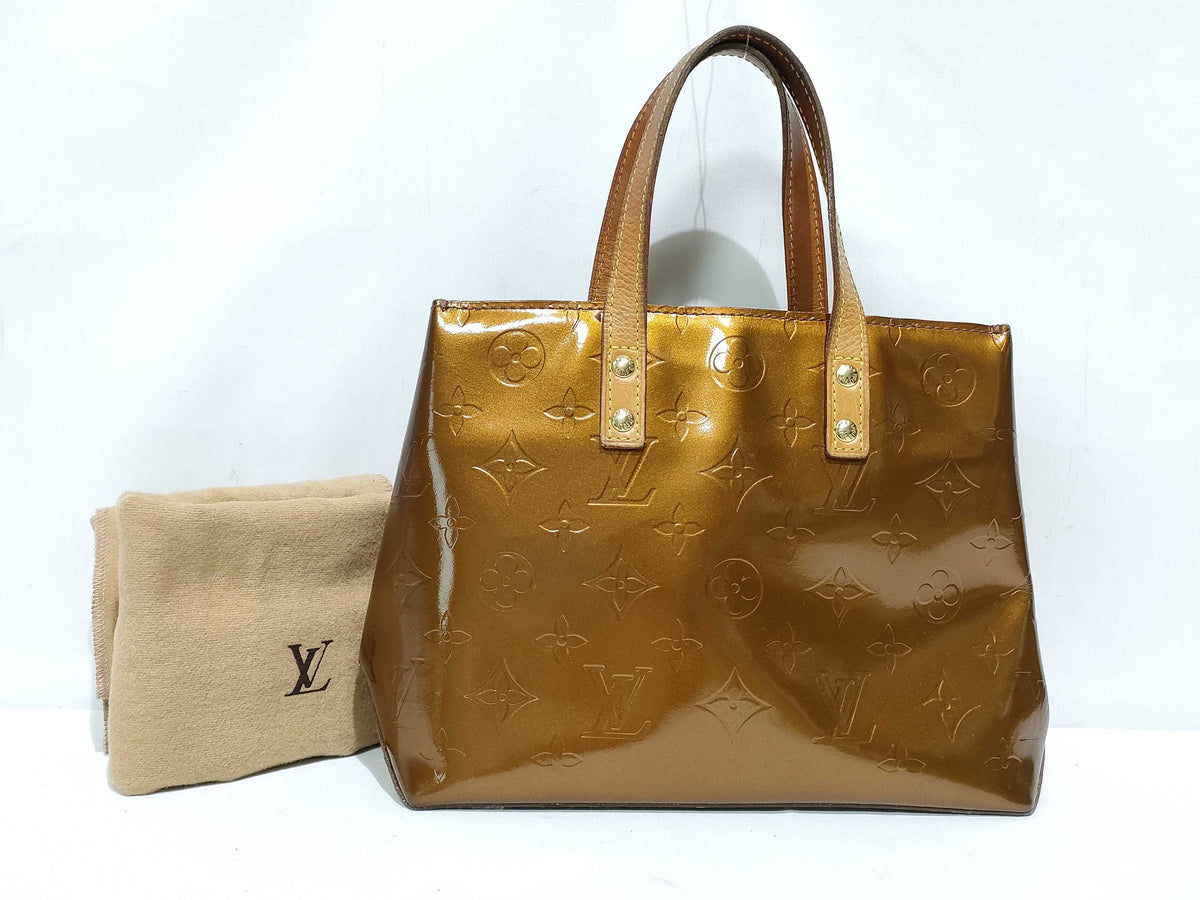 LV Monogram Vernis Reade PM — Bronze