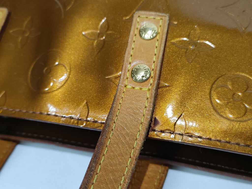 LV Monogram Vernis Reade PM — Bronze