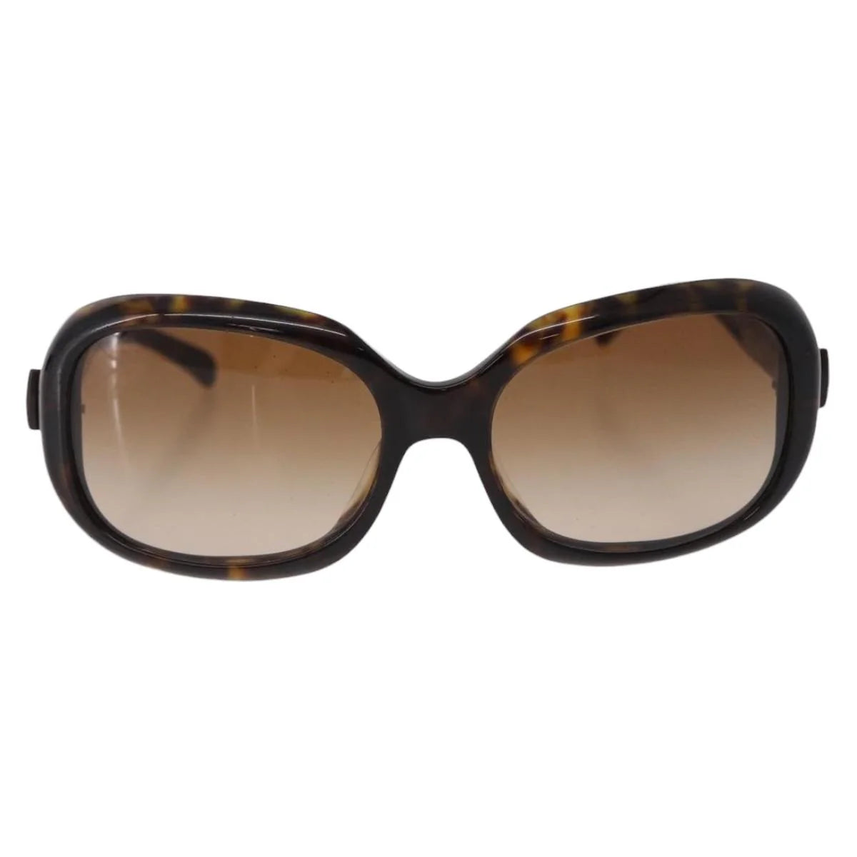 Chanel Tortoise Sunglasses with CC Bow Detail — Ribbon Motif, Silver Hardware