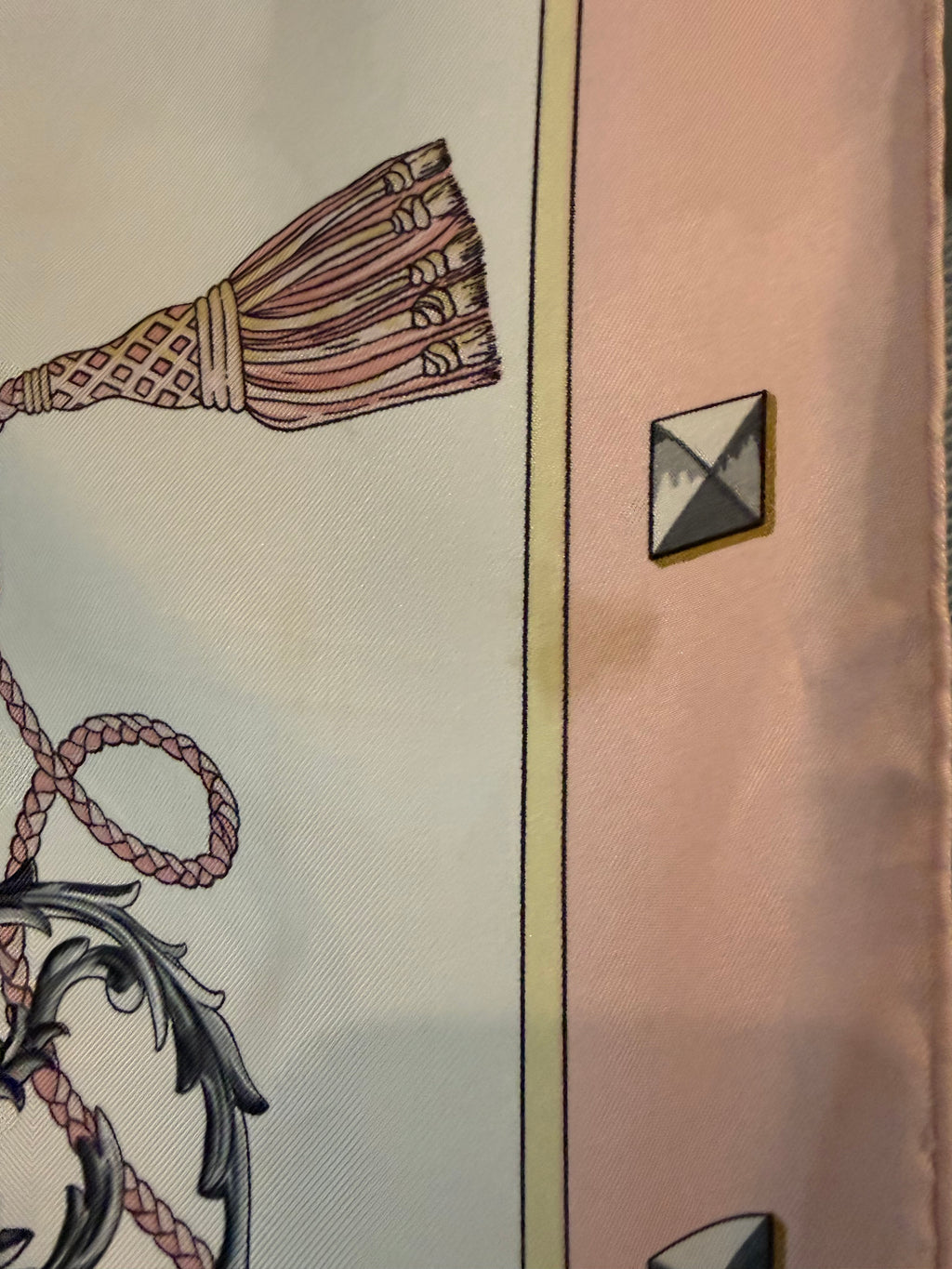 Hermès "Les Clés" Silk Scarf