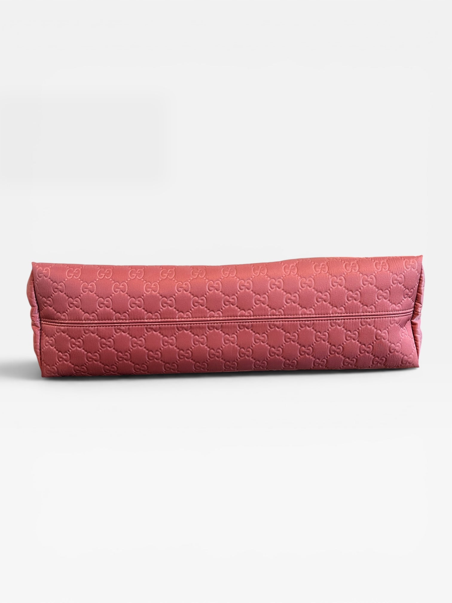 Gucci Pink Guccissima GG Monogram Shopper Tote