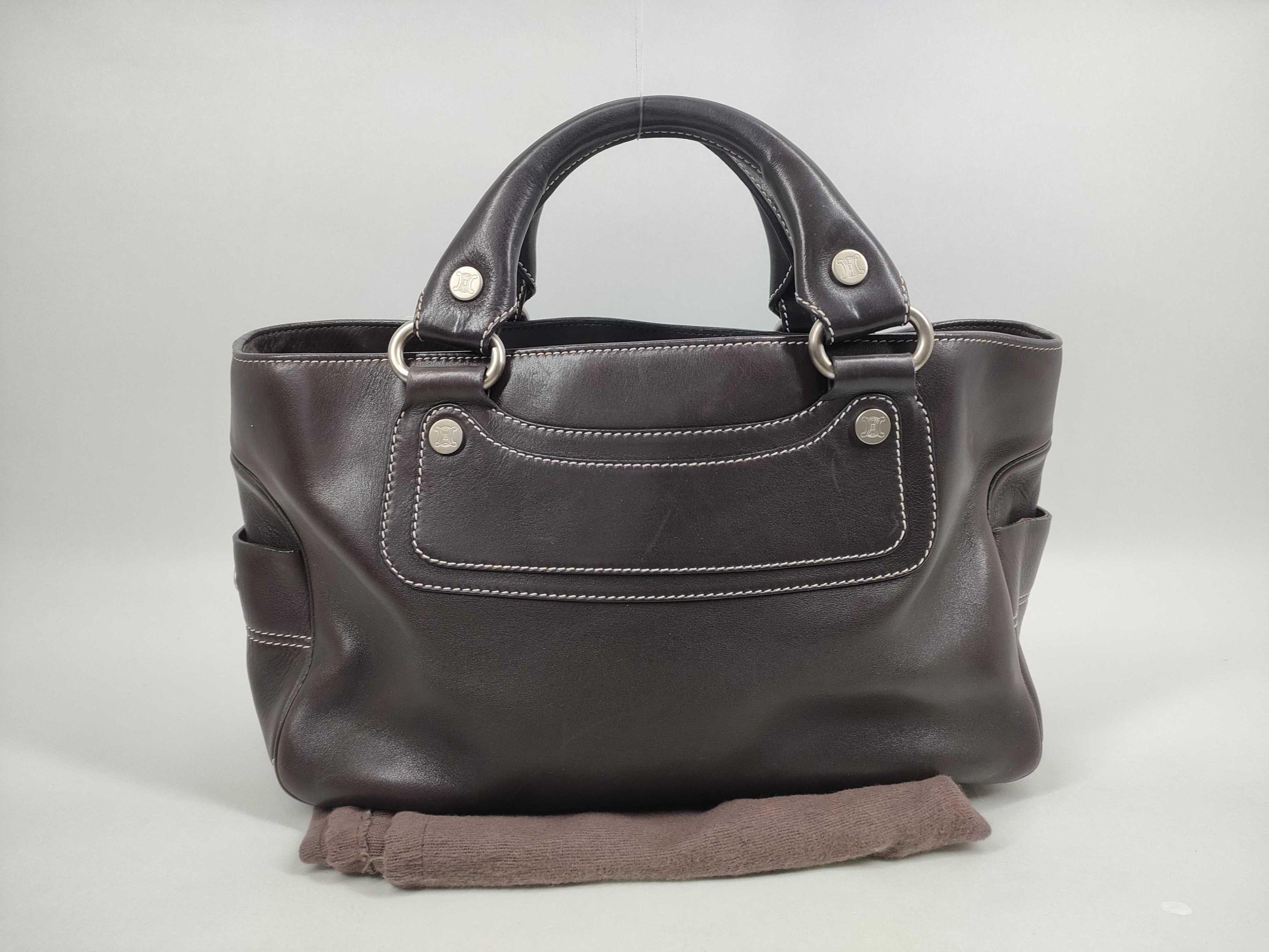 Celine Brown Leather Boogie Bag