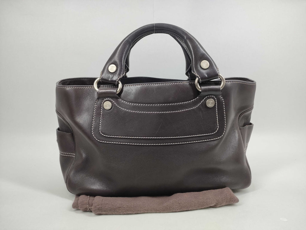 Celine Brown Leather Boogie Bag