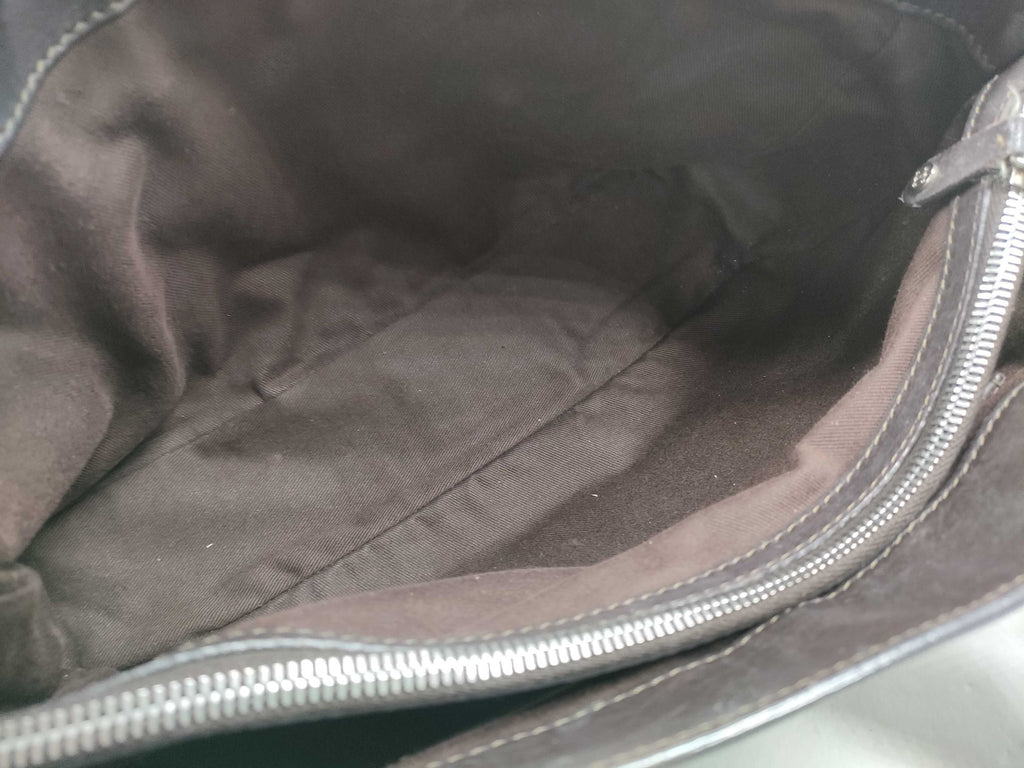 Celine Brown Leather Boogie Bag
