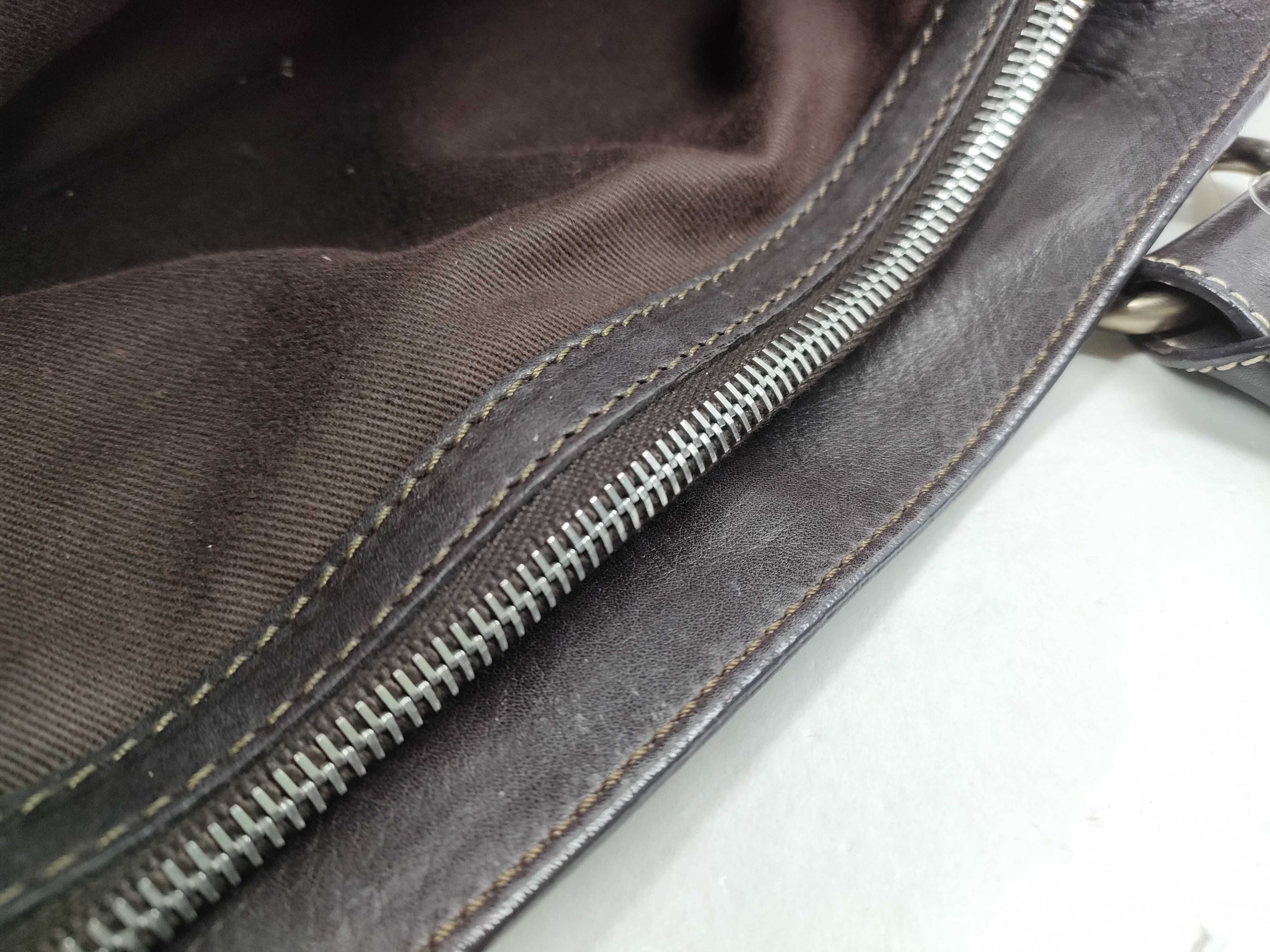 Celine Brown Leather Boogie Bag